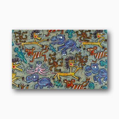 Navigate to M. C. Escher’s Nursery Wallpaper