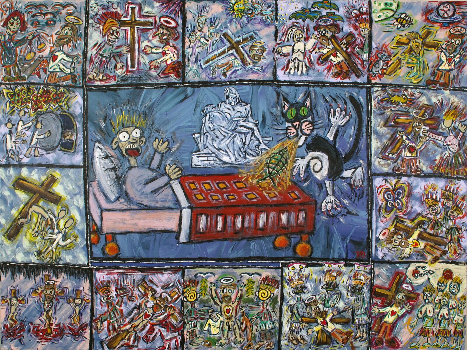 Stations of the Cross / Feline Nocturnal Nausea, a Bedtime Atrocity