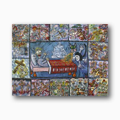 Navigate to Stations of the Cross / Feline Nocturnal Nausea, a Bedtime Atrocity