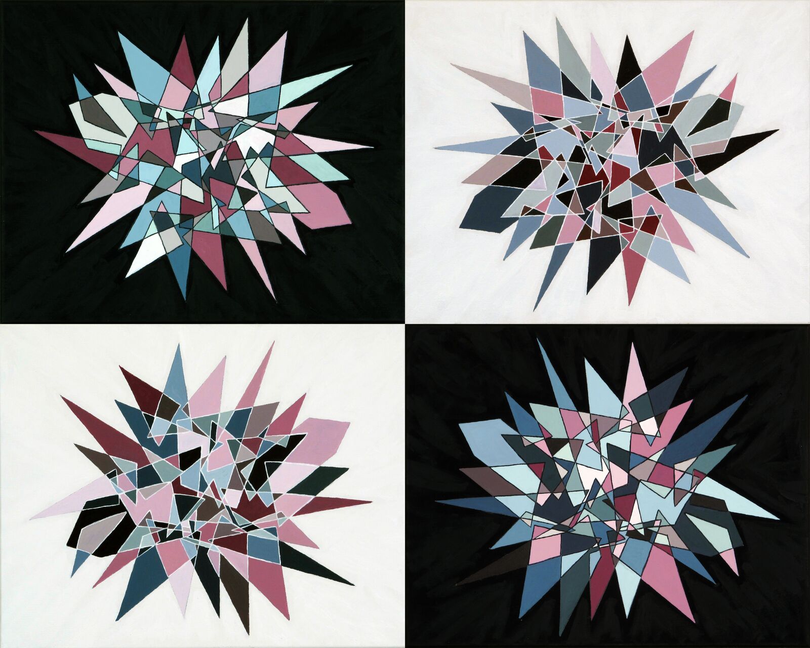 Tetrode: Quadriptych of Isometric Transformations